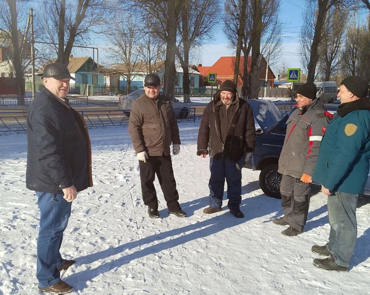 Встреча с жителями пгт Седово.