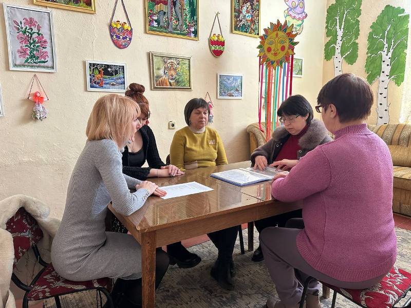 Встреча с работниками Приморского сельского клуба..