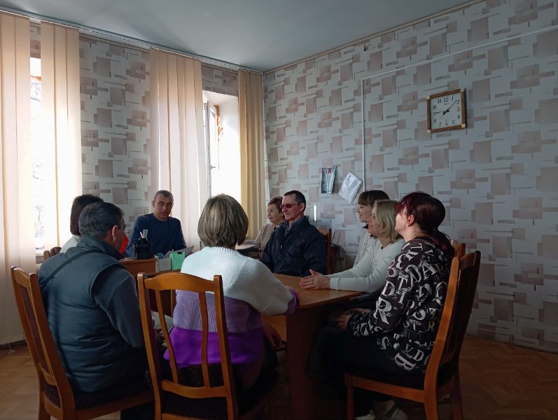 Встреча с жителями села Павлополь..