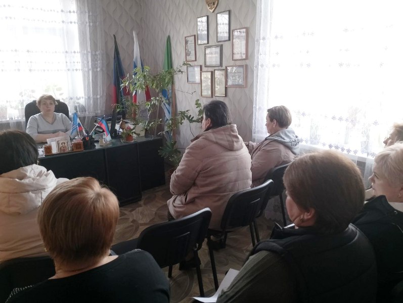 Встреча с жителями села Самойлово..