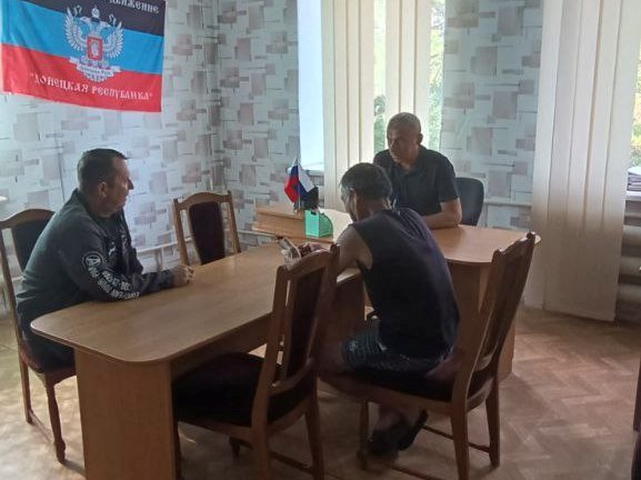 Встреча с жителями села Павлополь..