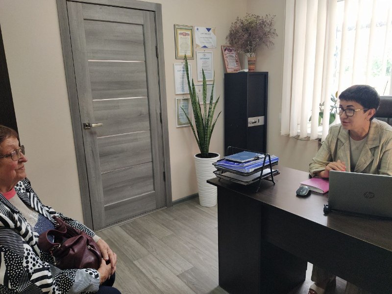 Встреча с жителями села Виноградное..