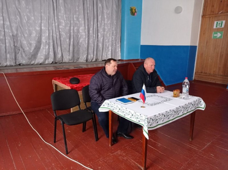 Встреча с жителями села Маркино. Встреча с жителями села Маркино.