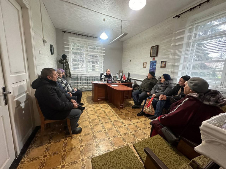 Встреча с жителями с села Казацкое.. Встреча с жителями с села Казацкое..