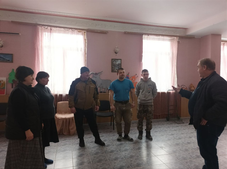 Встреча с жителями пгт Седово.. Встреча с жителями пгт Седово..