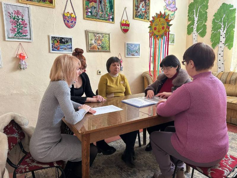 Встреча с работниками Приморского сельского клуба.. Встреча с работниками Приморского сельского клуба..